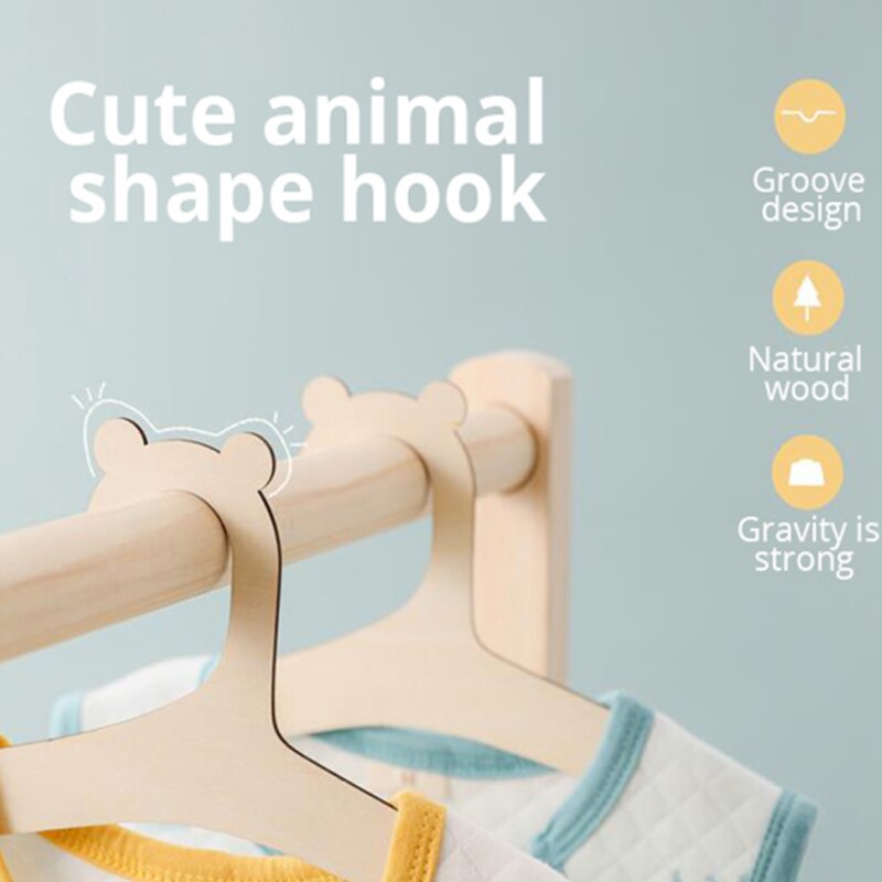 Baby Nursery Uniform - 10 stuks Baby Creative Hanger Rack