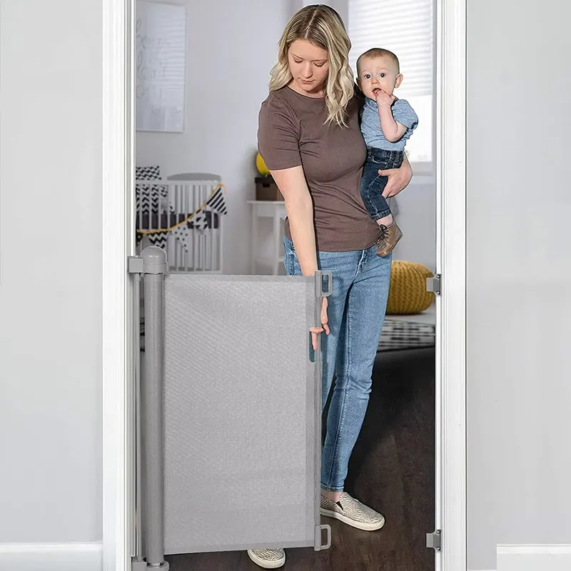 Baby Gate Extra Wide - Gangpoortjes, opvouwbare veiligheidshekjes voor honden, extra