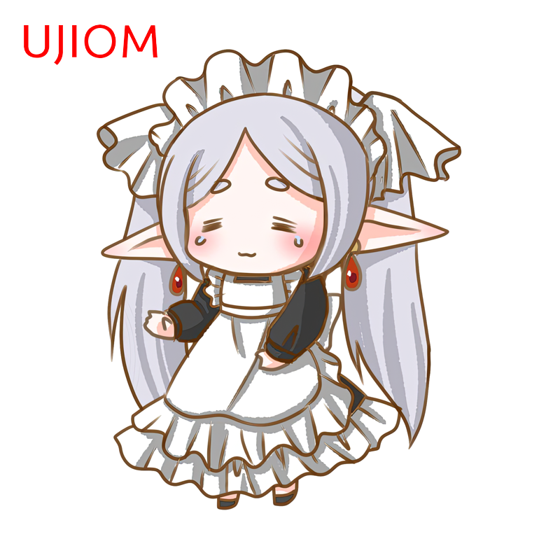 Baby Nursery Uniform - UJIOM Maid Uniform Frieren muursticker Trendy
