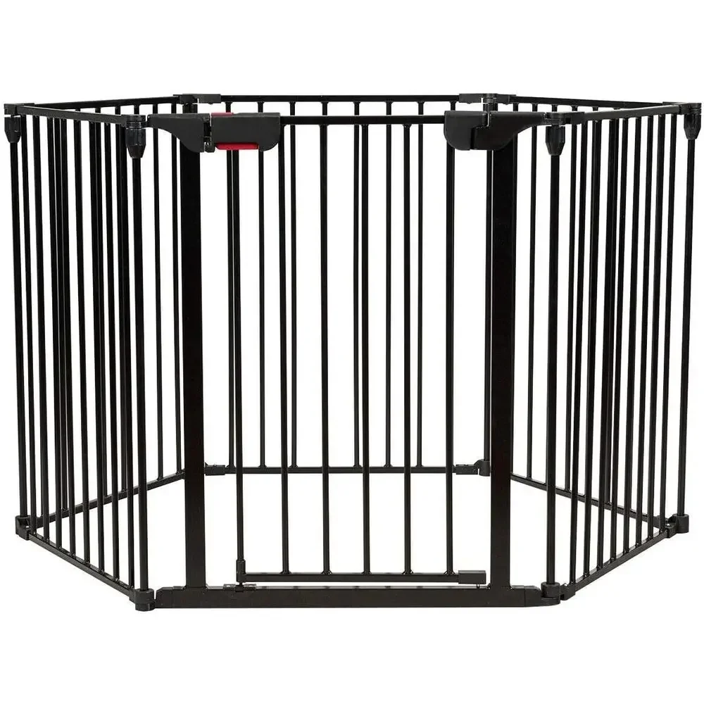 Baby Gate Extra Wide - 6-delige verstelbare extra brede baby- en