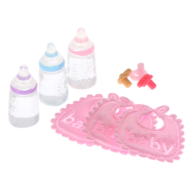 Baby Nursery Kit - 3 Stuks 1:12 Poppen Huis Miniatuur
