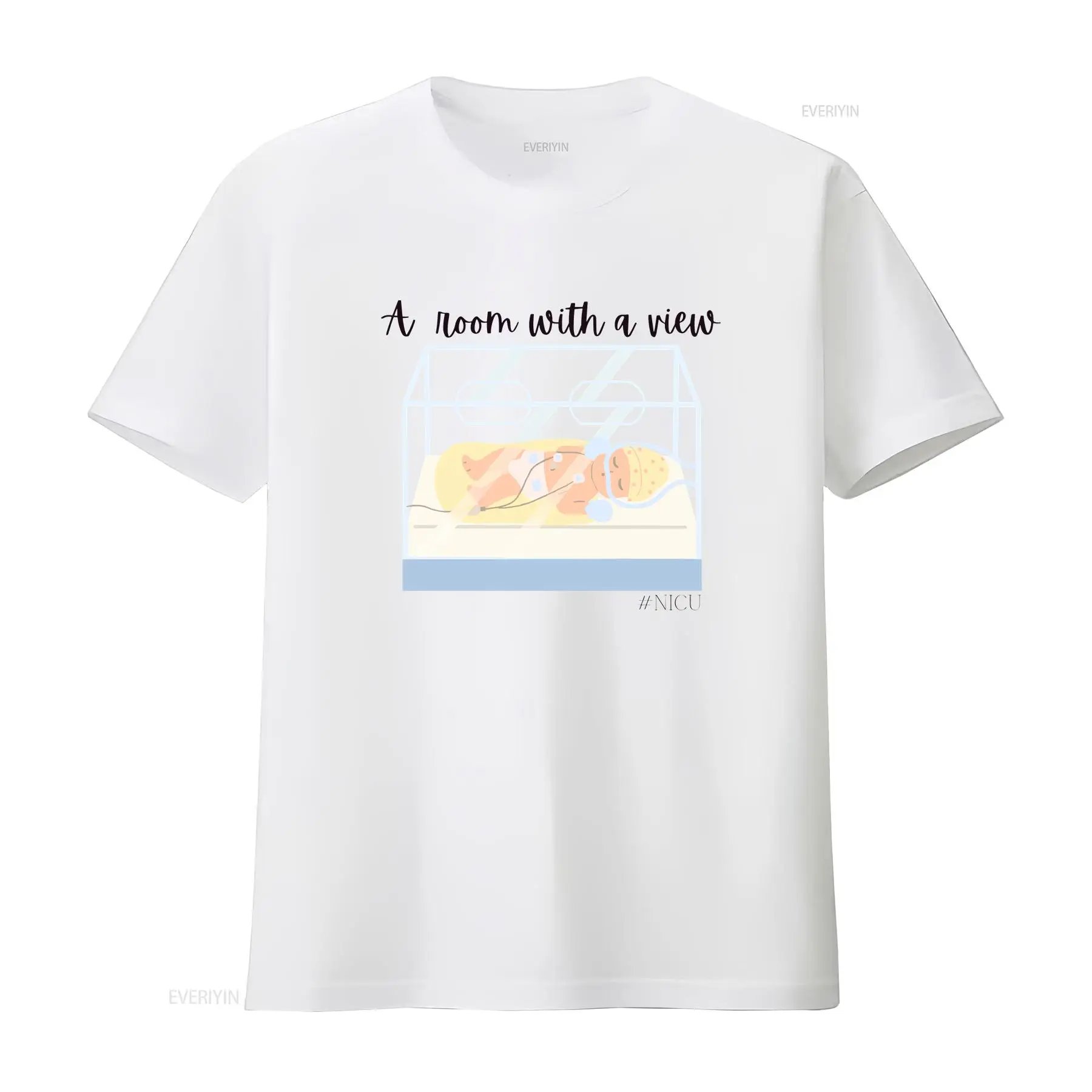 Baby Nursery Nurse - NICU verpleegster T-shirt Preterm baby cadeau