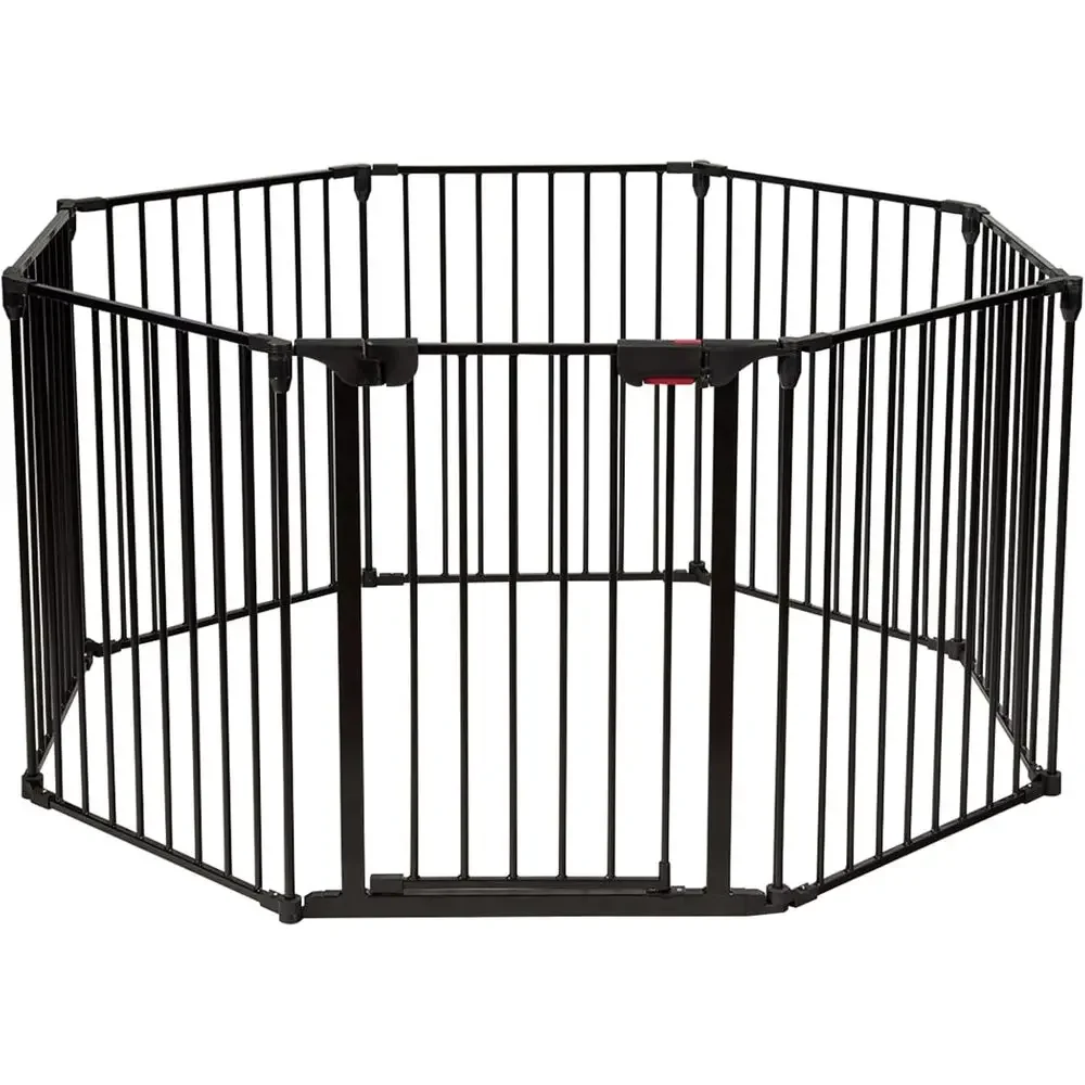 Baby Gate Extra Wide - 8-delige verstelbare extra brede baby- en
