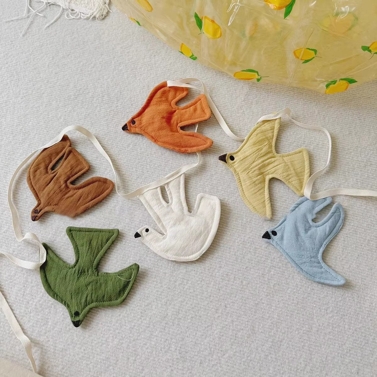 Baby Nursery Ideas - Kinderkamer Kinderkamer Stoffen Bunting Vogelvlaggen Party