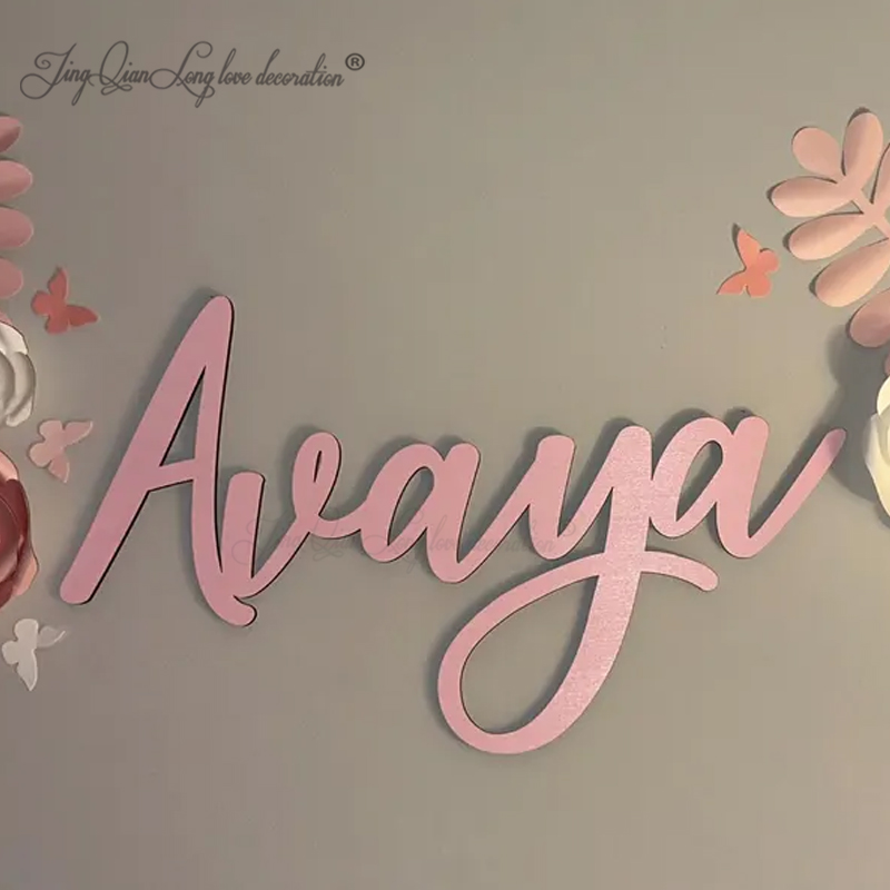 Aangepaste houten naam teken k - Baby Nursery Name Letters recensie en prijs