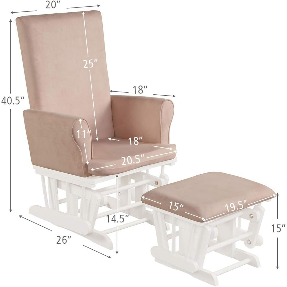 Baby Glider en Ottomaanse kuss - Baby Nursery Nurse recensie en prijs