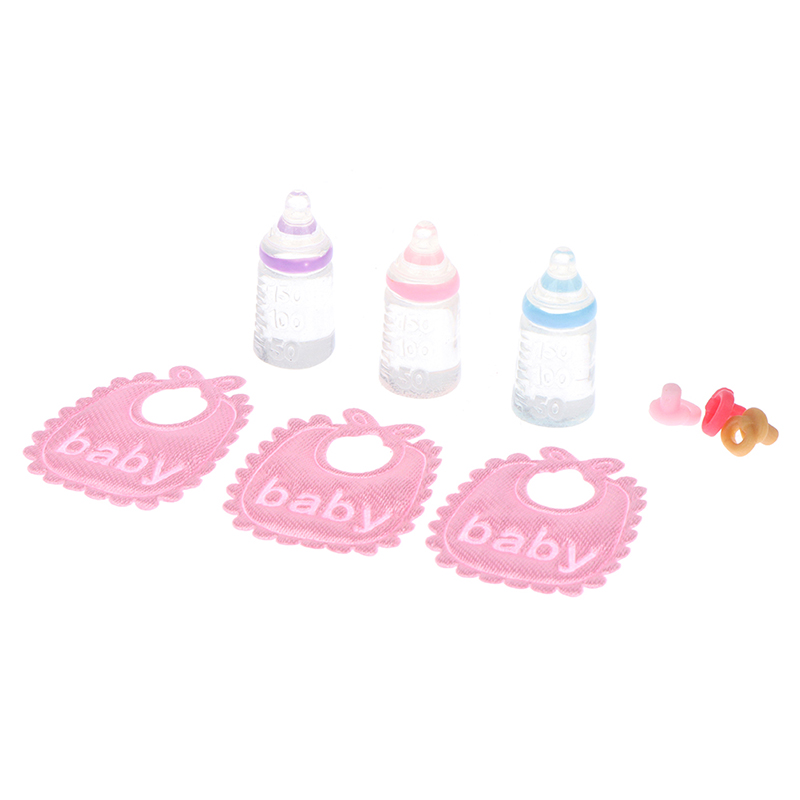 Miniatuur babyflessen fopspeen - Baby Nursery Kit recensie en prijs