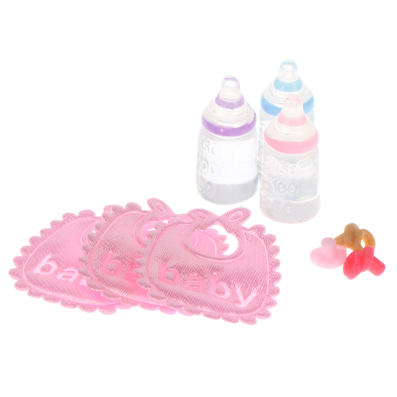 Miniatuur babyflessen fopspeen - Baby Nursery Kit recensie en prijs