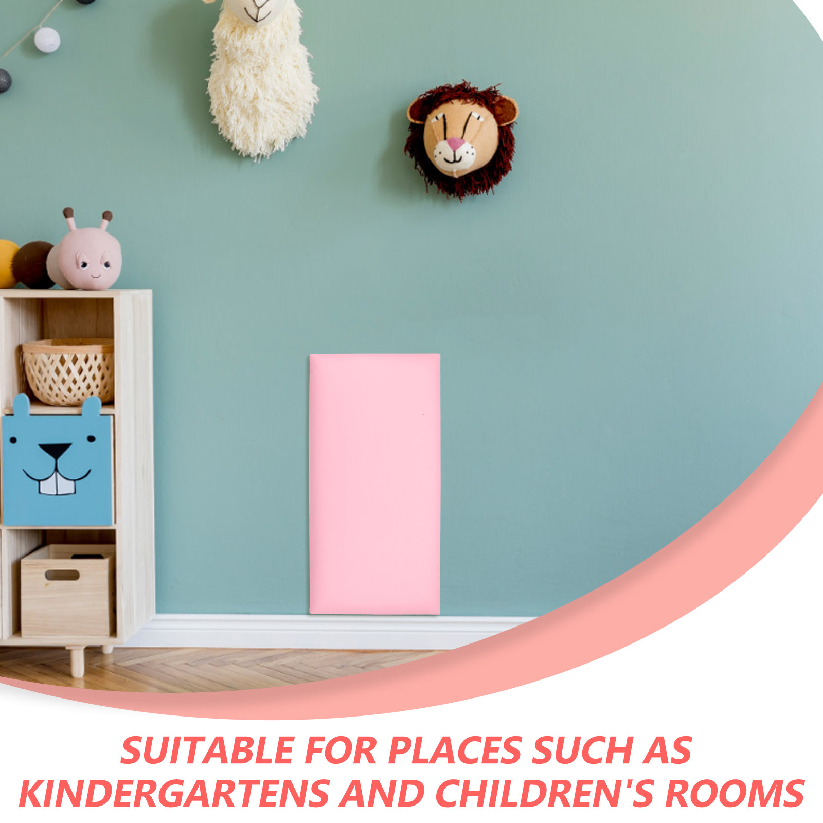Verdikte muurpad anti-botsings - Baby Nursery Room recensie en prijs