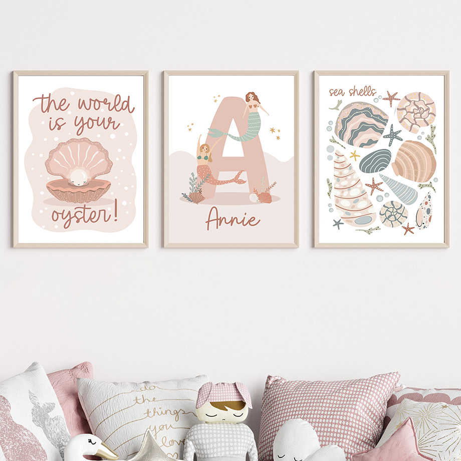 Cartoon Zee Dieren Walvis Zeem - Baby Nursery Name Wall Art recensie en prijs
