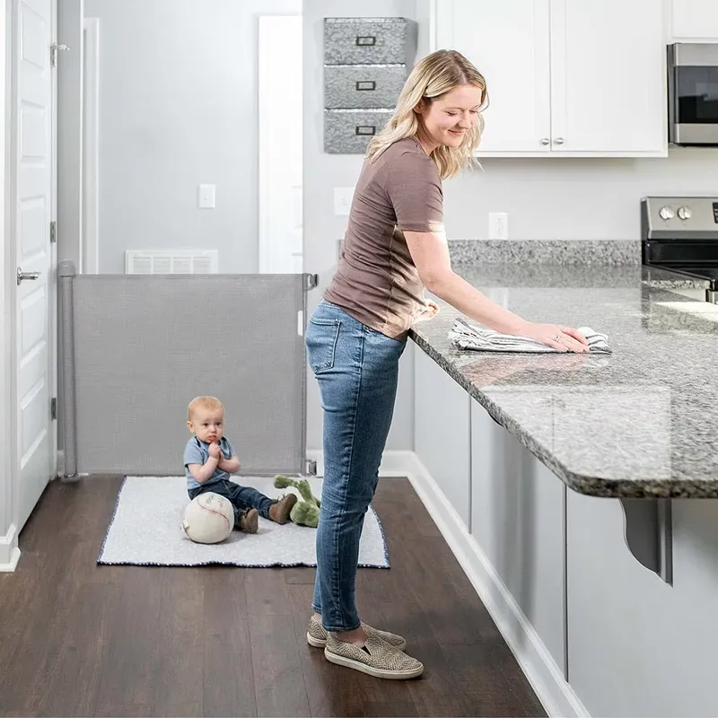 Gangpoortjes, opvouwbare veili - Baby Gate Extra Wide recensie en prijs