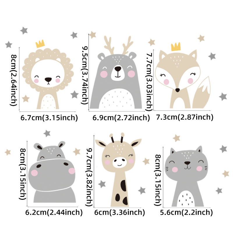 6 stks/set Boho Kleur Leuke Gl - Baby Nursery Kit recensie en prijs