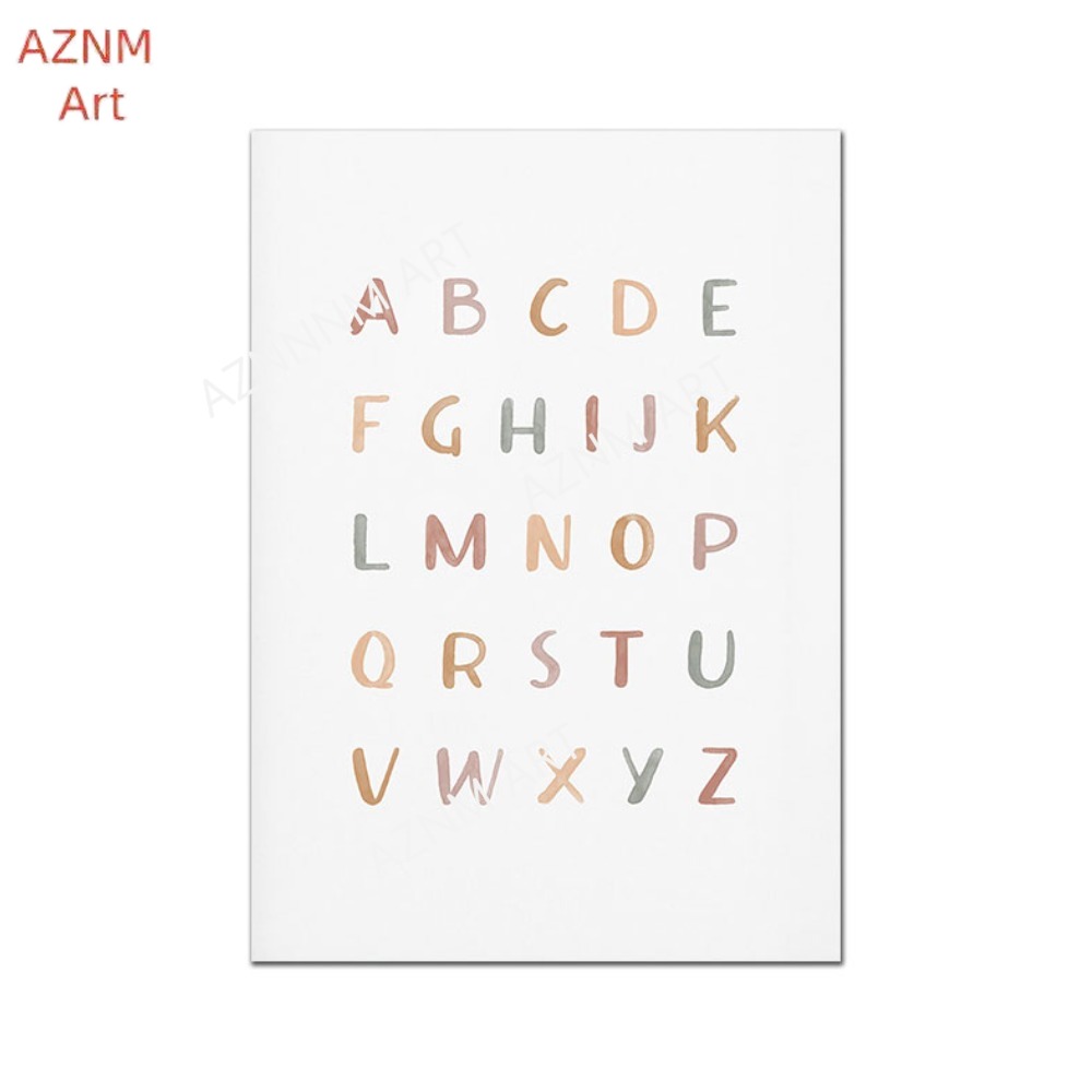 1/3 STKS, Poster Custom ABC 12 - Baby Nursery Name Wall Art recensie en prijs