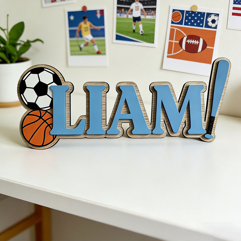 Aangepaste voetbal basketbal h - Baby Nursery Themes Boy recensie en prijs
