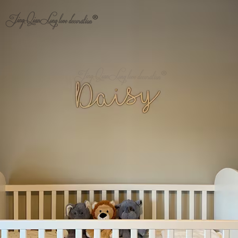 Aangepaste decoratieve houten  - Baby Nursery Name Letters recensie en prijs