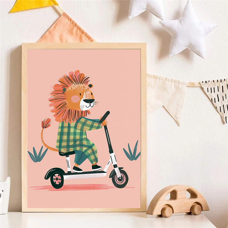 Hond Vliegtuig Leeuw in Auto D - Baby Nursery Room recensie en prijs
