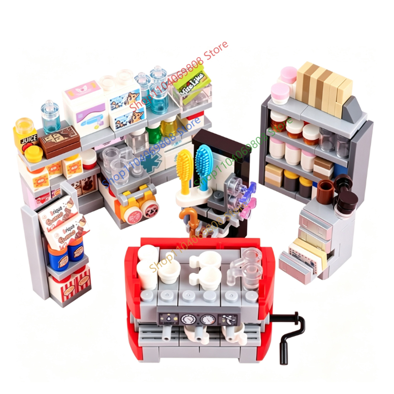 MOC City Food Bouwstenen Groen - Lego Set City recensie en prijs
