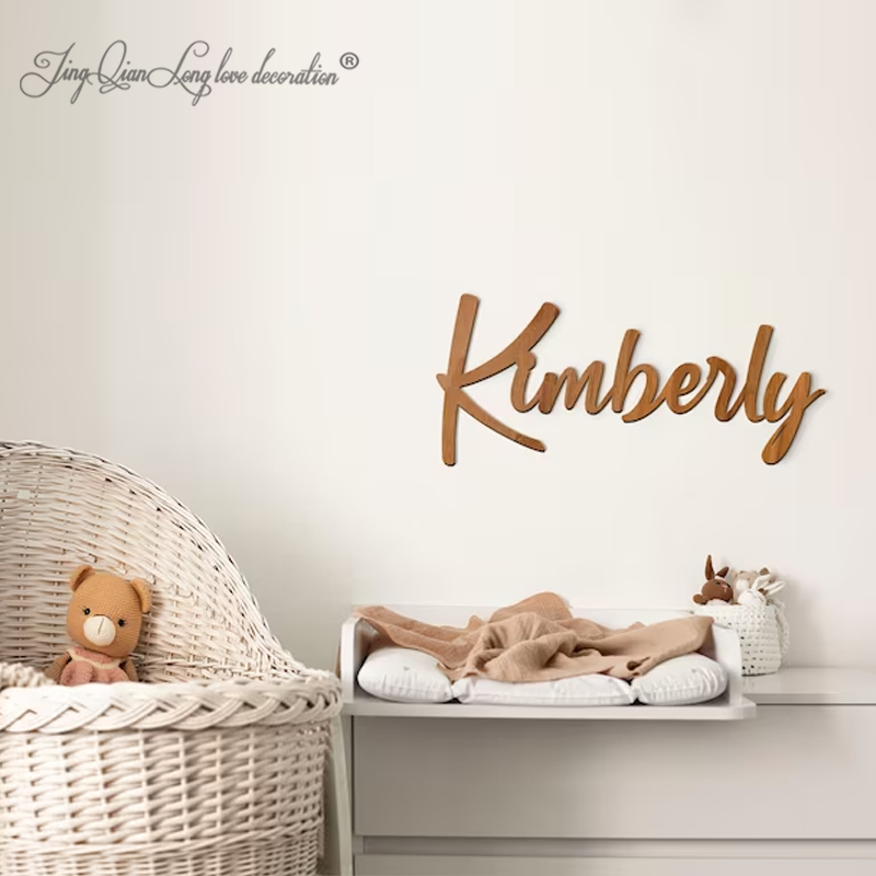 Houten naamplaatje op maat, ge - Baby Nursery Name Letters recensie en prijs