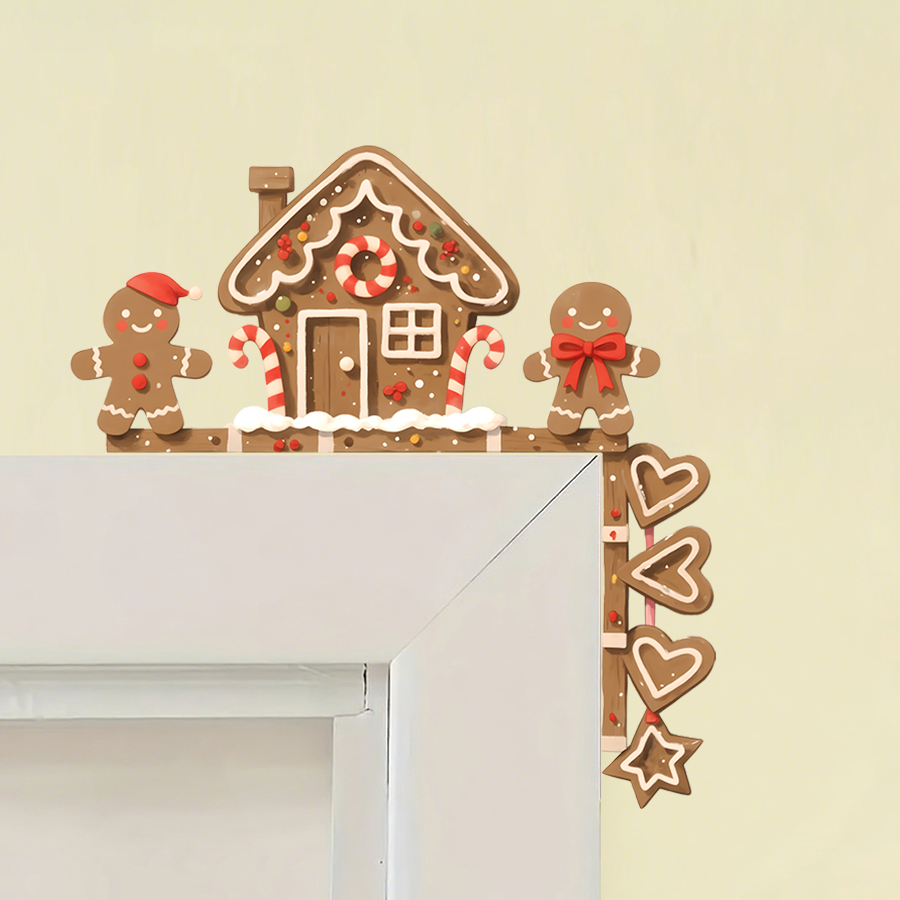Peperkoekhuis & Man Kerst muur - Baby Nursery Room recensie en prijs