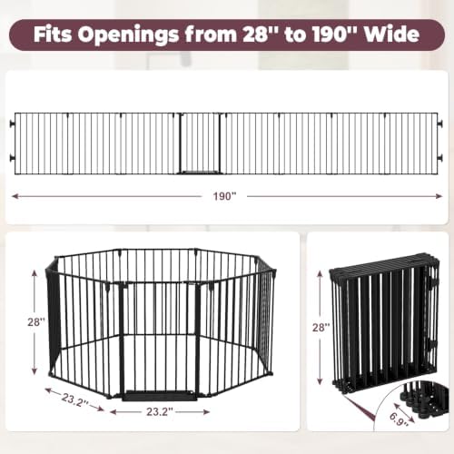190 cm extra brede babyhekje,  - Baby Gate Extra Wide recensie en prijs