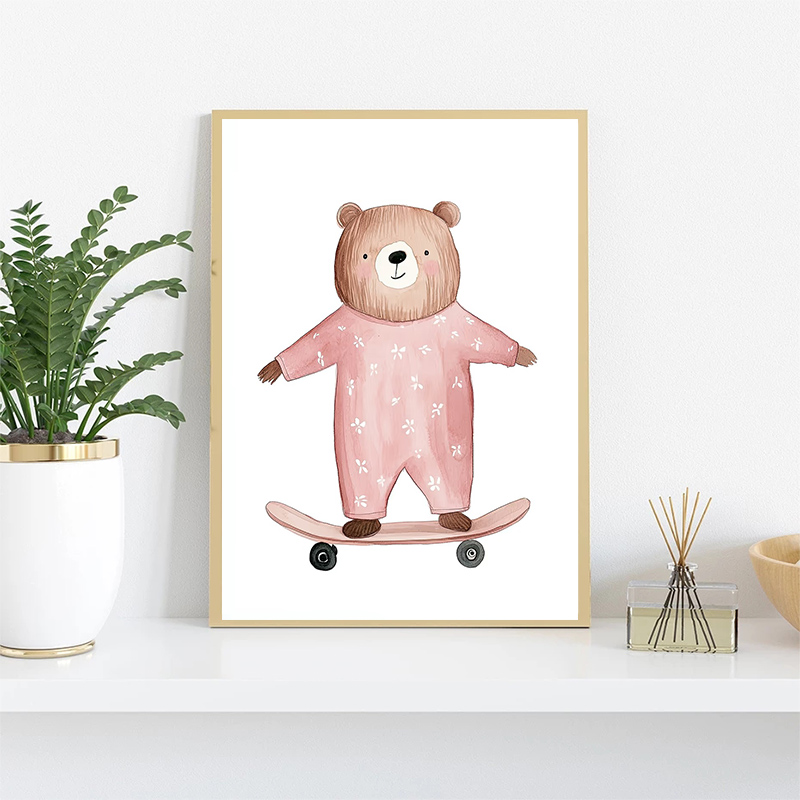 Leuke aquarel eenhoorn zeemeer - Baby Nursery Room recensie en prijs