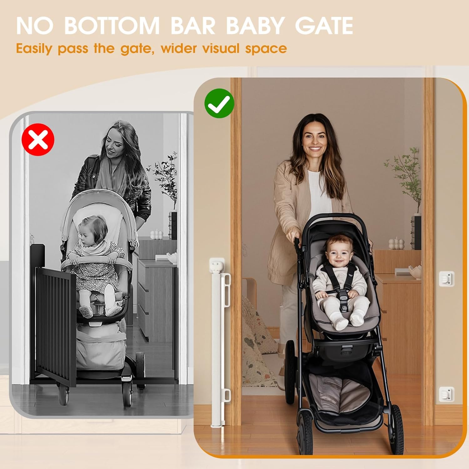 Intrekbare babypoorten, extra  - Baby Gate Extra Wide recensie en prijs