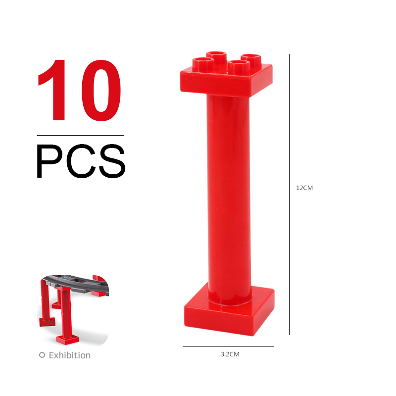 Treinspoorset Grote bouwstenen - Lego Set City recensie en prijs