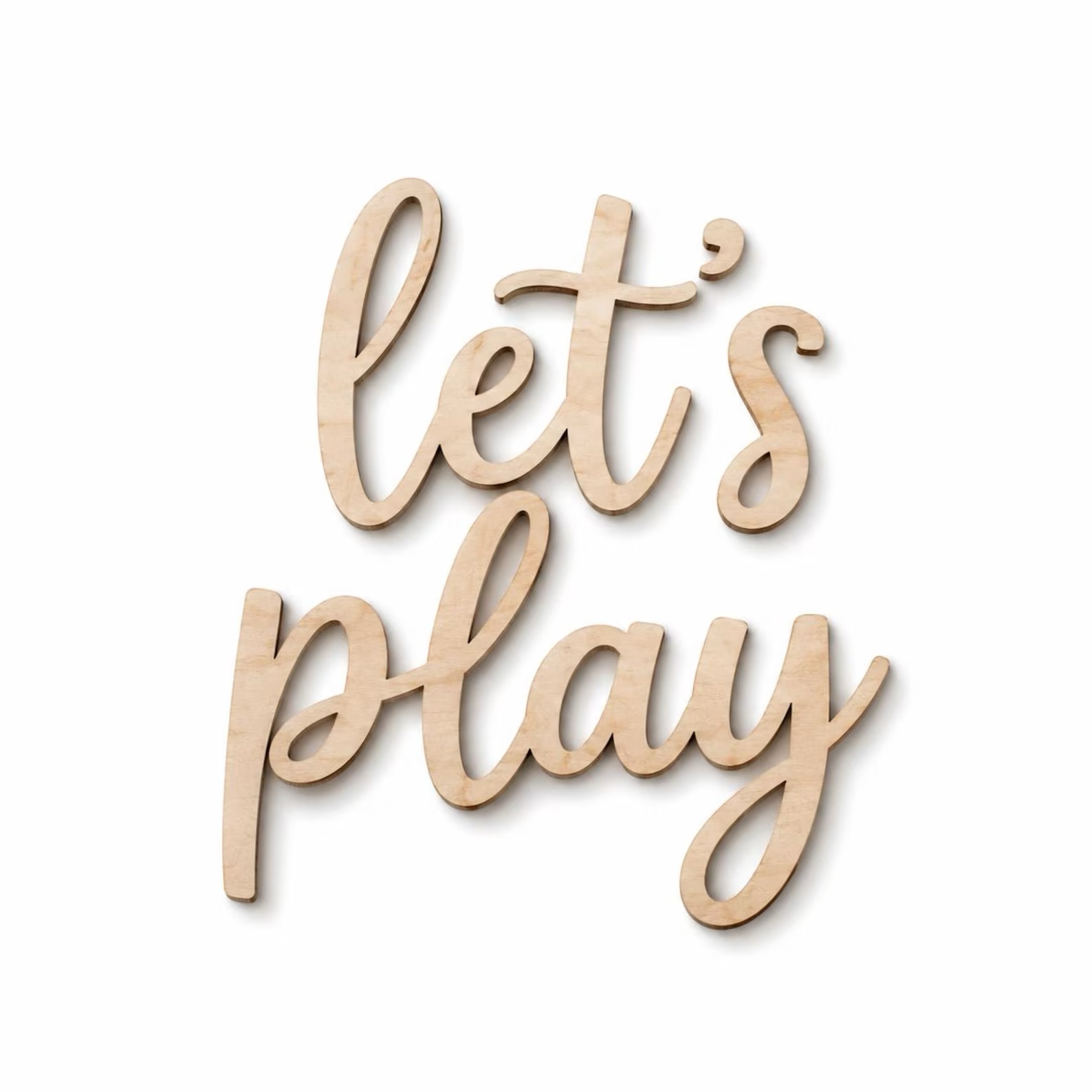 Laten we spelen houten wandbor - Baby Nursery Room recensie en prijs