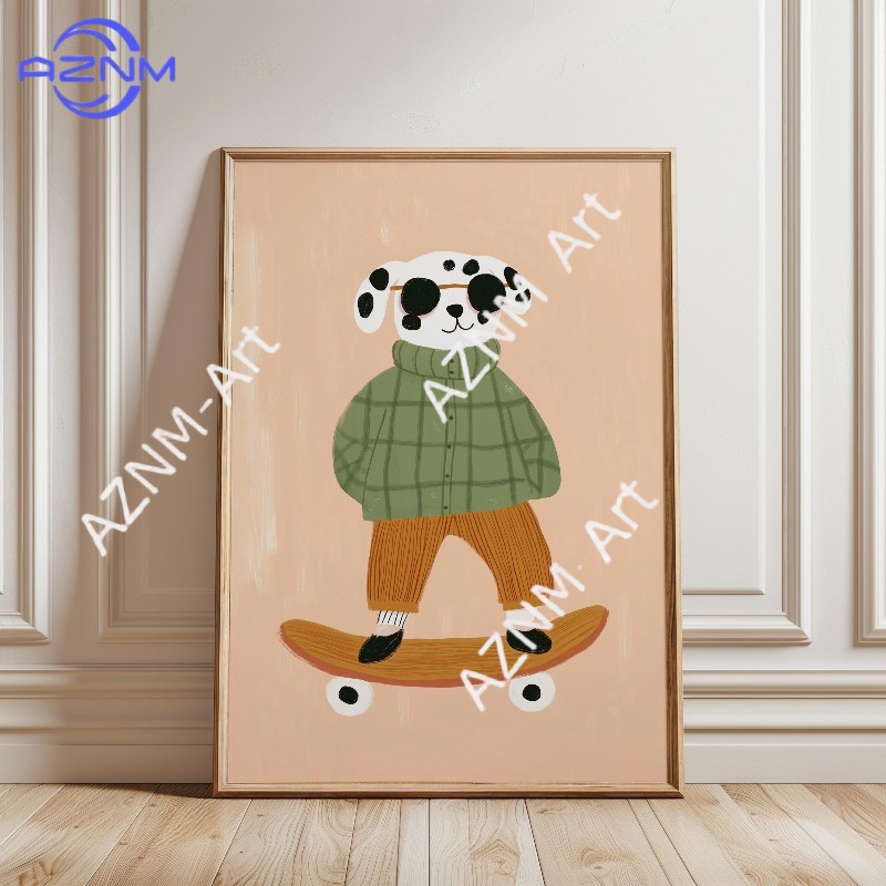1PC Grappige Dieren Skateboard - Baby Nursery Ideas recensie en prijs