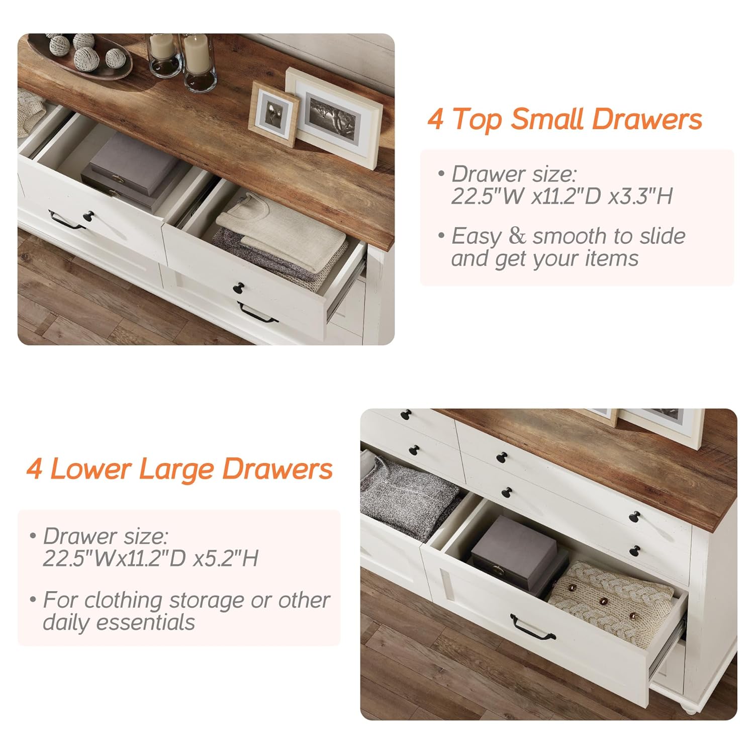Moderne kindercommode met 7 la - Baby Nursery Chest Of Drawers recensie en prijs