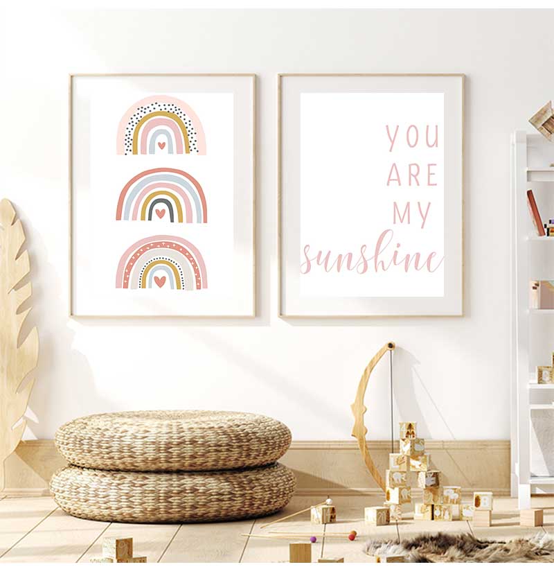 Je bent mijn zonneschijn Regen - Baby Nursery You Are My Sunshine recensie en prijs