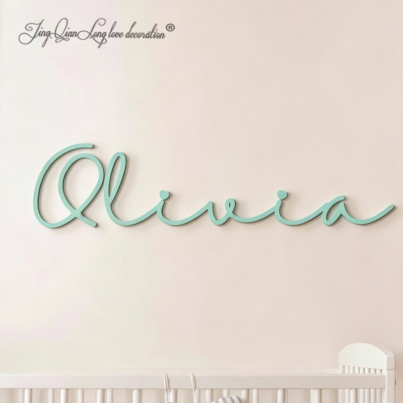 Aangepaste houten babynaamplaa - Baby Nursery Name Letters recensie en prijs