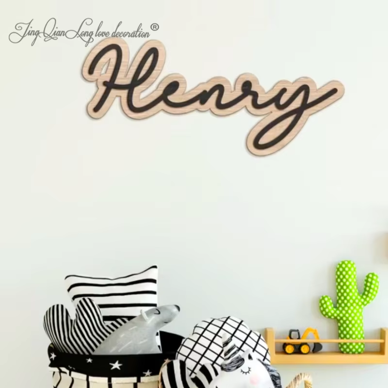 Aangepaste houten naambord voo - Baby Nursery Name Letters recensie en prijs